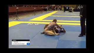 Grappling girls foot work