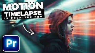 Stop Motion TIMELAPSE EFFECT In Premiere Pro