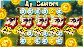 5 SCATTER BONUS On LE BANDIT SLOT AGAIN