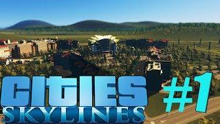 # 1Cities Skylines פרק ראשון בעיר שלי ובניית טרייד סנטר