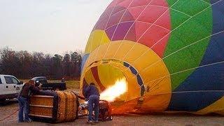 Tucson Hot Air Balloon - Preparation Take Off and Flight