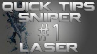 Battlefield 3 Quick Tips ReconSniping #1 Laser