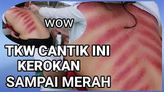 WOW ‼️ TKW  CANTIK INI KEROKAN  SAMPAI  MERAH