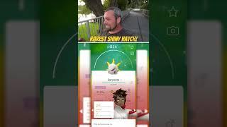 Hatching the Rarest Shiny Pokémon in #pokemongo #shorts #pokemon
