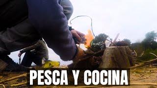 PESCA Y COCINA En HERMOSO LUGAR Dorado Boga Bagres Mojarra.