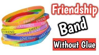 How to make friendship bandfriendship band making at home friendship day gift idea  DIY BFF Band