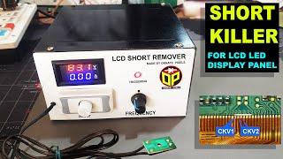 LED LCD Panel Short Killer Device CKV Short Remover Circuit Diagram & Transformer-Making