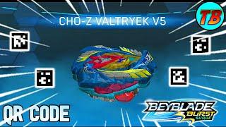 NEW CHO-Z VALTRYEK V5 QR CODE BEYBLADE BURST PRO SERIES BEYBLADE BURST SURGE APP