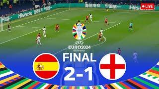 SPAIN vs ENGLAND  Final UEFA Euro 2024 Full Match