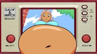 GAIN & WATCH Belly Expansion Animation
