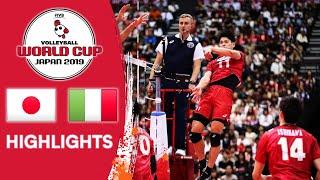 JAPAN vs. ITALY - Highlights  Mens Volleyball World Cup 2019