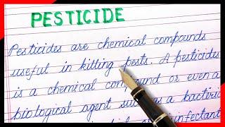 Definition of pesticides  What is pesticides  Types of pesticides