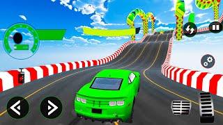 Crazy Car Stunts Car Racing Simulator - Mega Ramp Impossible Tracks 3D #3 - Gameplay Android