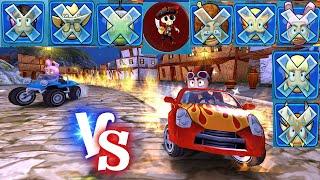 Beach Buggy Racing - All boss Battles - BB Racing Bosses Ending - Game Play HD Part 2