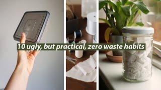 10 ugly sustainability habits pt 2  realistic zero waste hacks that are also free