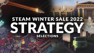 STEAM WINTER SALE 2022 -  Eight Strategy Selections Plus Sim Management & City-Building Games