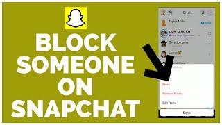 How to Block Someone On Snapchat 2023