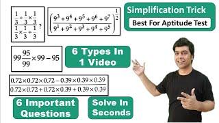 Simplification Tricks  Maths Tricks  imran sir maths