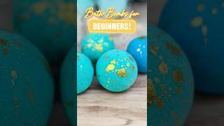 BATH BOMBS For BEGINNERS A Step-by-Step Tutorial + Easy Recipe