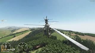 Arma Reforger Heli crash clip