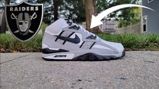 #Earlylook Bo Knows  Nike Air Trainer SC High Raiders Helmet  Raiders Away