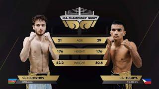 51kg Nijat HUSEYNOV AZE vs John Michael ZULUETA PHI  IBA Champions Night  September 28 2024