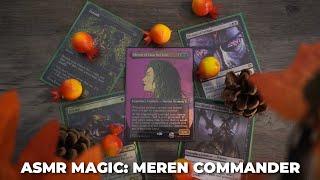 ASMR Meren of Clan Nel Toth Deck Tech  Magic The Gathering EDH Commander