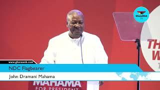 Mahama describes Prof. Opoku-Agyemang as the true Vice President Ghana is looking for