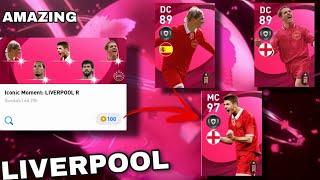 ICONIC MOMENT LIVERPOOL PACK OPENING EL REGRESO DE GERRARD  pes 2021 mobile  MÂXÏPRØ GOD