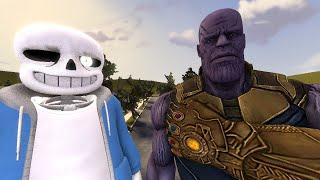 Sans vs thanos SFM