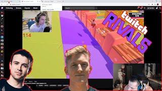 xQc and Tfue stream sniping in Twitch Rivals tiebreaker vs loltyler1