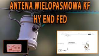 Antena KF wielopasmowa HyEndFed 80-10 m