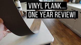 Vinyl Plank Flooring - Review After One Year in Our Home