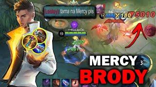 Enemy Begs For Mercy  Brody One Shot Build 2023  How To Use Brody  MLBB
