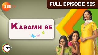 Kasamh Se - Full Episode - 505 - Prachi Desai Ram Kapoor Roshni Chopra - Zee TV