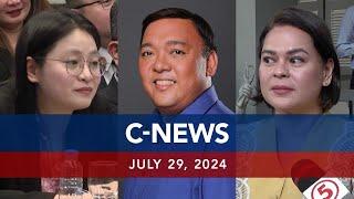 UNTV C-NEWS  July 29 2024