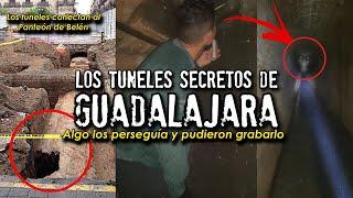 Algo habita debajo de Guadalajara  Esto los perseguía y pudieron grabarlo. Los túneles secretos.