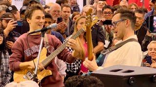 Funk Blues Jam starts at 512 - Matteo Mancuso and Cory Wong at The NAMM Show Anaheim 20240126