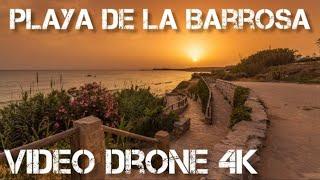 Cadiz Playa de la Barrosa 2022  Video drone 4k 