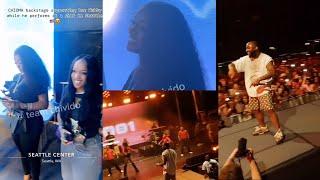 Chioma joins Davido on stage in Seattle USA. full highlights and Performance