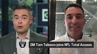 Raiders GM Telesco We didnt think the odds were that high of Falcons drafting Penix Jr.