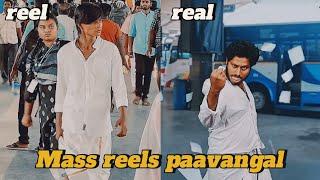 Thala Attagasam Instgram content creators troll  Public place Bus stand Mass reels pavangal 