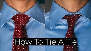 How To Tie A Tie The Windsor Knot & The Four-in-Hand Knot