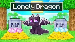 The LONELY DRAGON Story In Minecraft