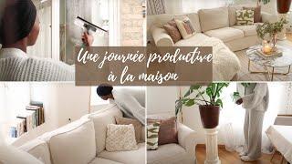 UNE JOURNEE PRODUCTIVE  ménage bricolage diy & déco