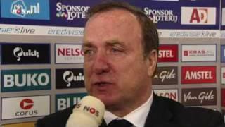 NOS   Eredivisie   Video   Goed gevoel bij Advocaat.flv