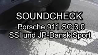 Porsche 911 SC 30 with SSI and JP-Dansk Muffler