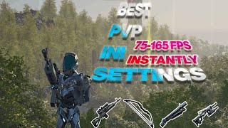 Ark Survival Ascended INI  BEST PVP INI SETTINGS  100+ FPS BOOST