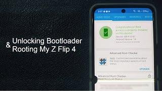 How To Unlock Bootloader & Root Samsung Z Flip 4 No Cuts & Edits