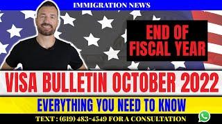 Immigration Update Visa Bulletin October 2022  News and Predictions